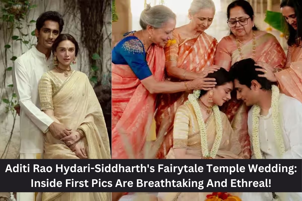 Aditi Rao Hydari-Siddharth's Fairytale Temple Wedding: Inside First Pics Are Breathtaking And Ethreal!