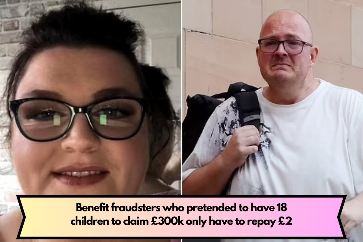 Benefit fraudsters who pretended to have 18 children