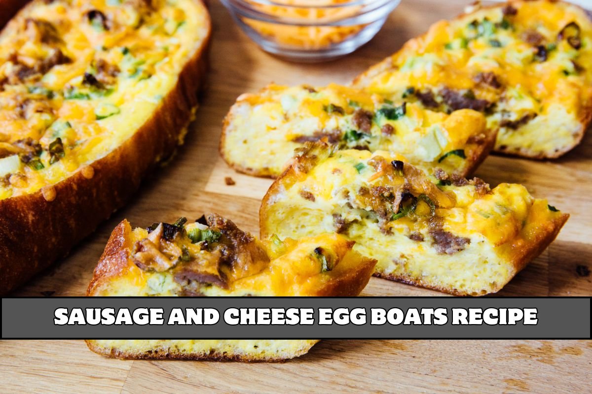 Sausage and Cheese Egg Boats Recipe