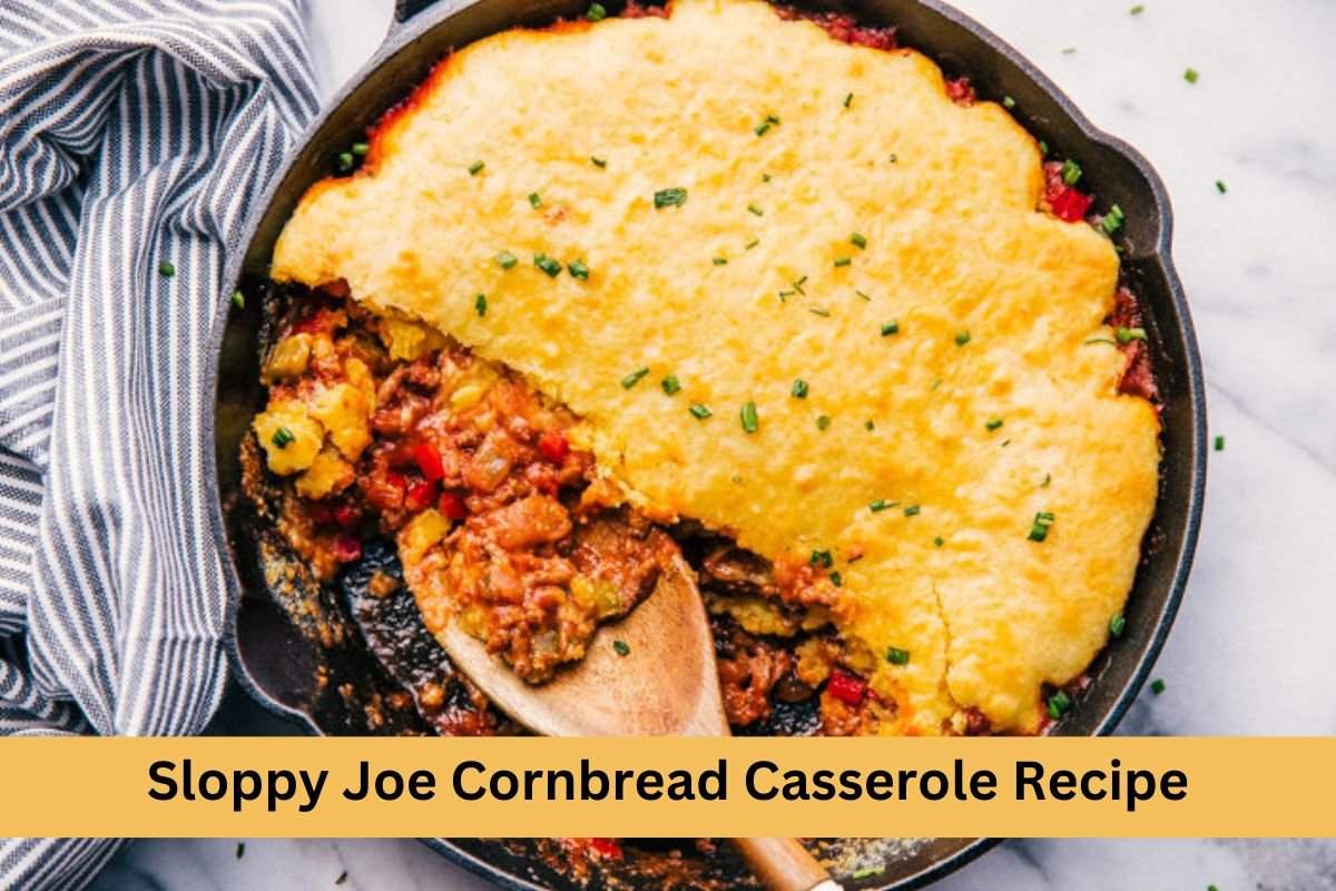 Sloppy Joe Cornbread Casserole Recipe