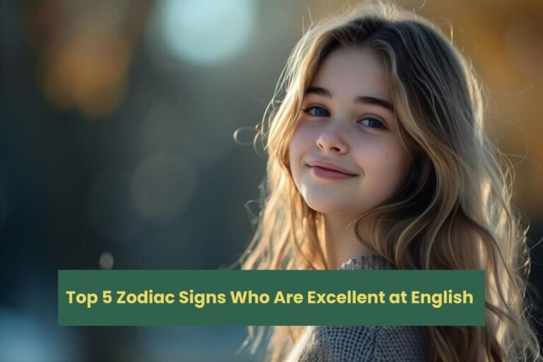 Top 5 Zodiac Signs Who Are Excellent at English