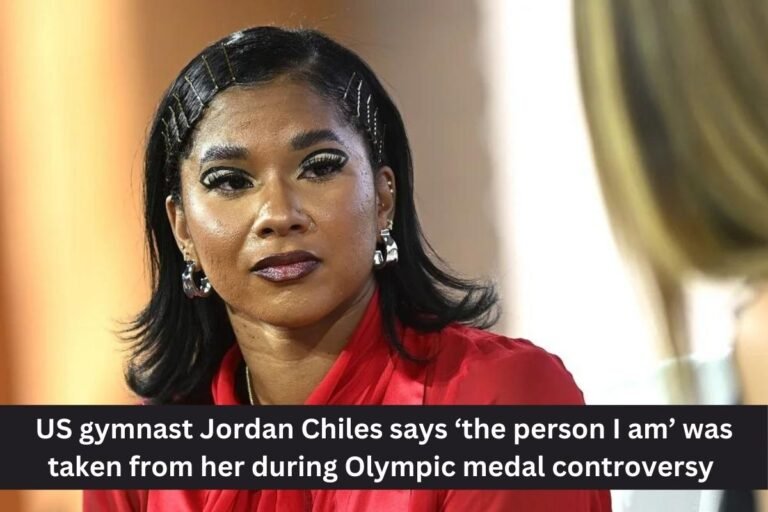 US gymnast Jordan Chiles says ‘the person I am’ was taken from her during Olympic medal controversy